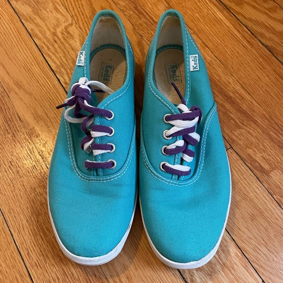 Turquoise Keds - Picture 2 of 5